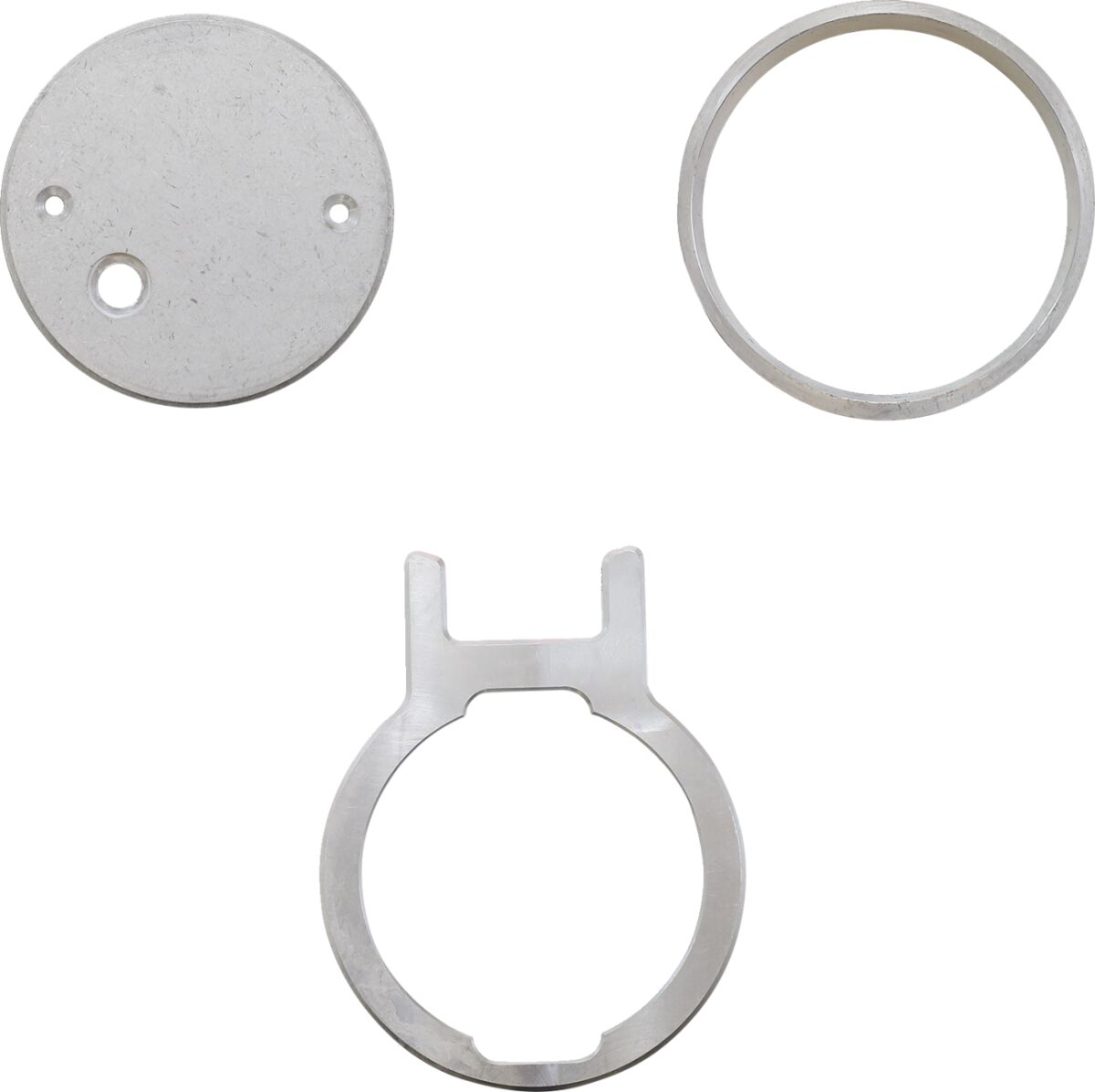 Slyfox Gauge Mount Single, Raw - Sportster & 18+ Softail & Nightster & Touring & Trike Speedometer Slyfox