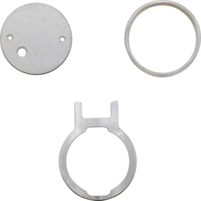 Slyfox Gauge Mount Single, Raw - Sportster & 18+ Softail & Nightster & Touring & Trike Speedometer Slyfox