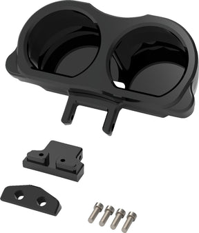 Performance Riser Gauge Mount, Black - 14+ Road Glide Gauge Mount La Choppers