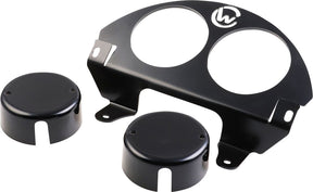 Dash Cover With Speedometer Set, Raw Paintable - 18+ Softail Dash Cover Cult Werk