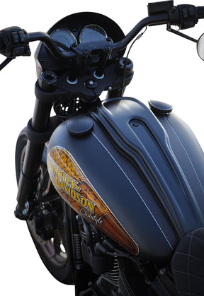 Dash Cover With Speedometer Set, Raw Paintable - 18+ Softail Dash Cover Cult Werk