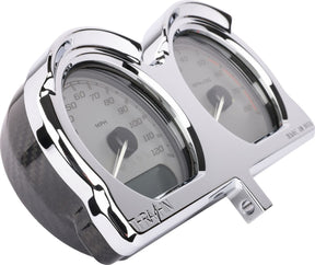 Gauge Relocation - 15+ Road Glide GAUGE MOUNT Thrashin Supply Co. Chrome