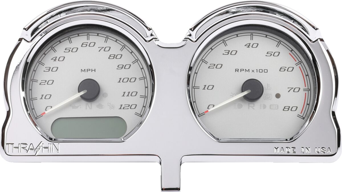 Thrashin Supply Co. Gauge Reloc Kt Fltr Chr Thrashin Supply Co.