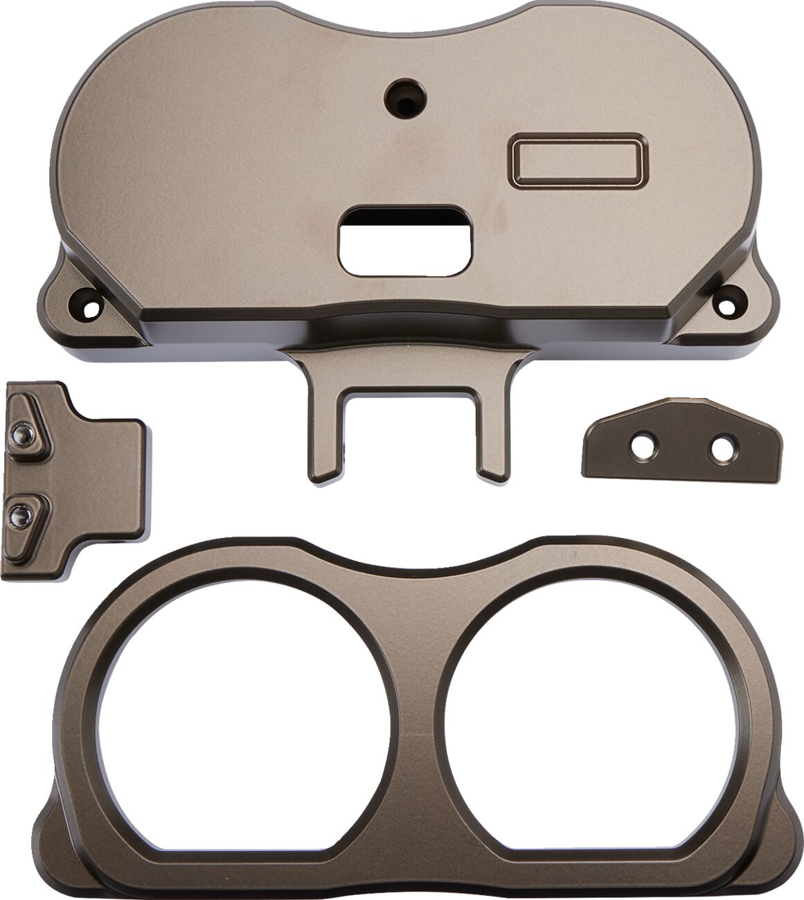 Performance Riser Gauge Mount, Bronze - 14+ Road Glide Gauge Mount La Choppers