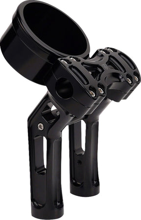 Arlen Ness Speedo Mount Method Blk SPEEDOMETER GROUP Arlen Ness
