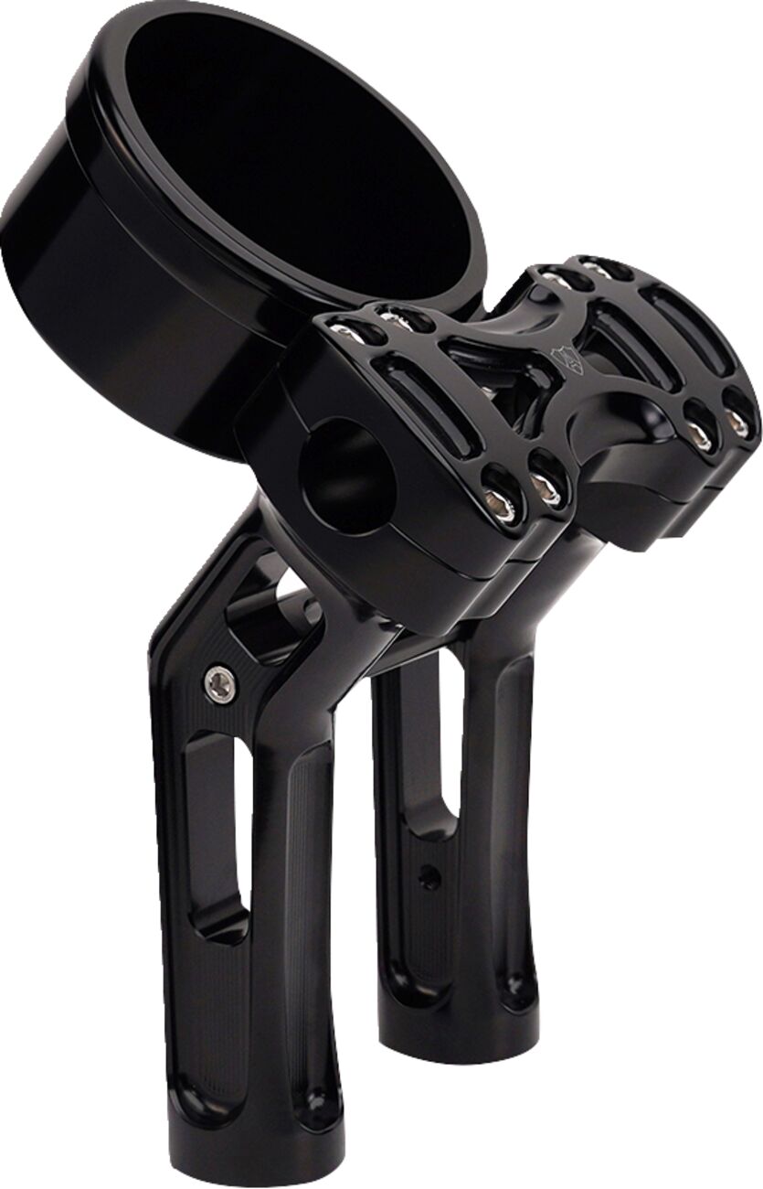 Arlen Ness Speedo Mount Method Blk SPEEDOMETER GROUP Arlen Ness
