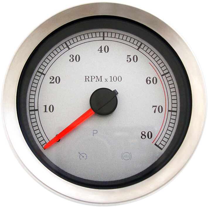 Drag Specialties Tachometer Slvr 04 Tachometer Drag Specialties