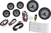 Dakota Digital Gauge 6 Pk Wht/Gray Blk GAUGE GROUP Dakota Digital