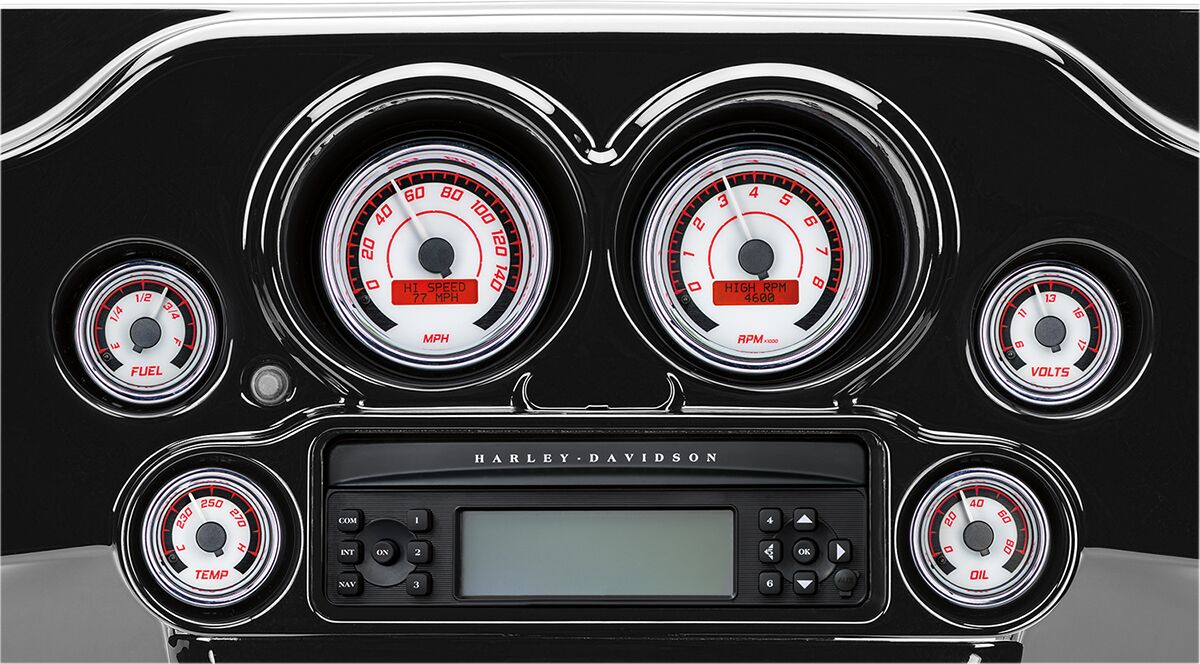Dakota Digital Gauge 2 Pk Blk/Gry/Bk GAUGE GROUP Dakota Digital