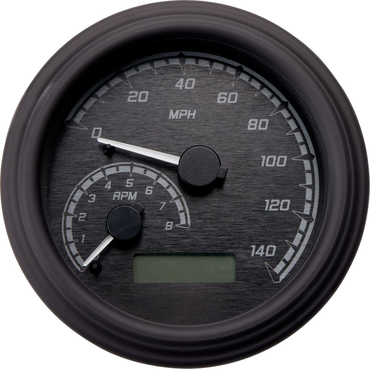 Dakota Digital Gauge Tank Blk/Gry Blk GAUGE GROUP Dakota Digital
