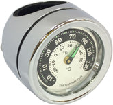 Drag Specialties Gage Thermo Chr 1' Bar GAUGE GROUP Drag Specialties