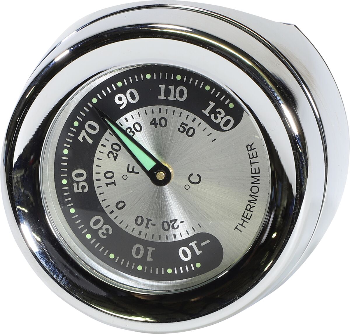 Drag Specialties Gage Thermo Chr 1.25 Bar GAUGE GROUP Drag Specialties