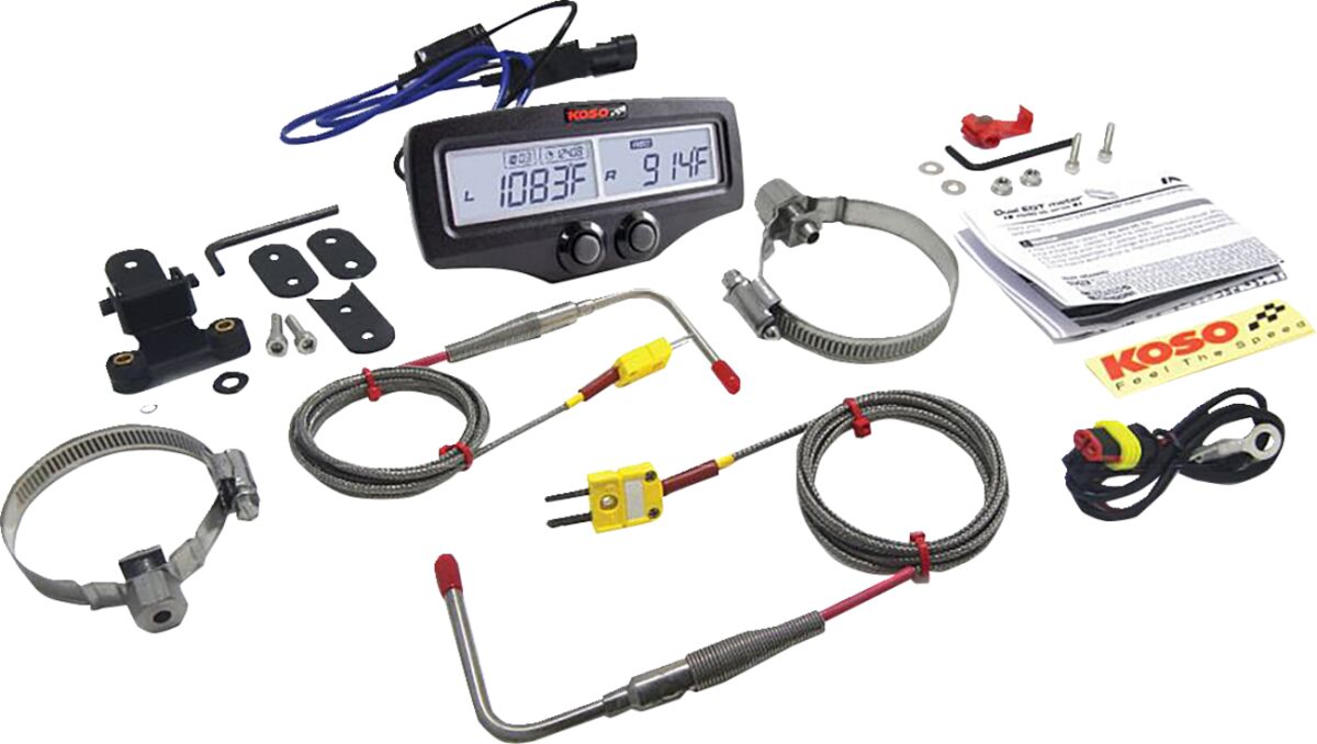 Koso North America Dual Egt Meter GAUGE GROUP Koso North America