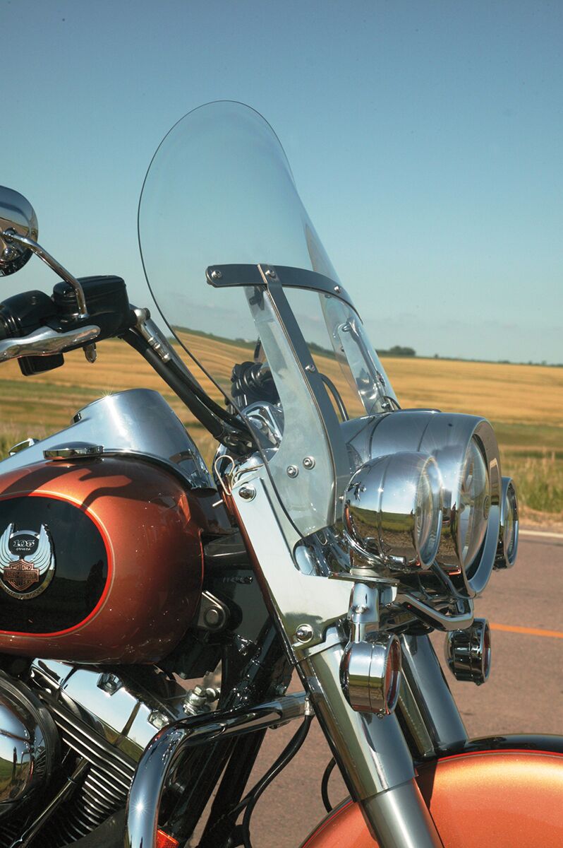 Klock Werks Flhr 1994+ Billboard Flare WINDSHIELD-OEM HARLEY TYPE Klock Werks