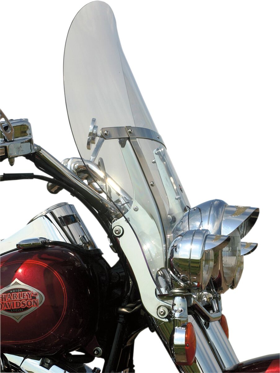 Klock Werks Flst 2000 2017 H Style B WINDSHIELD-OEM HARLEY TYPE Klock Werks