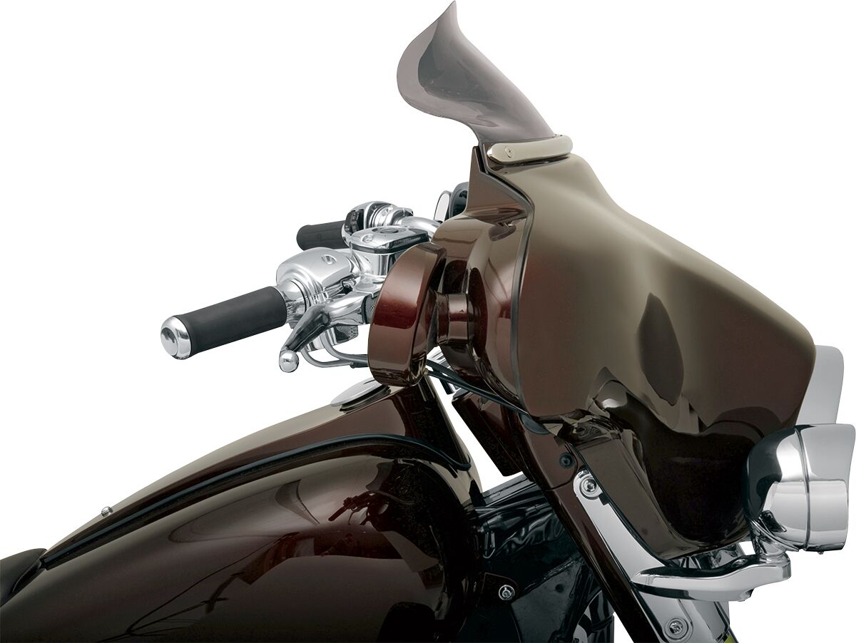 Klock Werks Flare Windshield 6.5" Smoke Flh Tüv Windshield Oem Harley Type Klock Werks