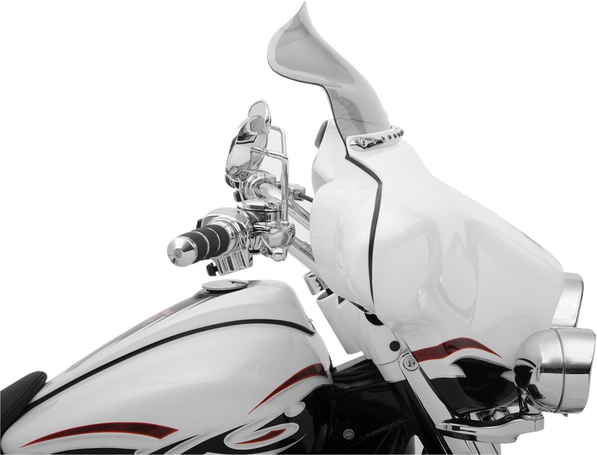 Klock Werks Flare Windshield 8.5" Tint Flh Tüv Windshield Oem Harley Type Klock Werks