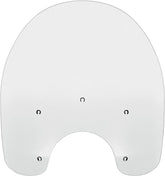 17" Windshield Standard Replacement Plastic, Clear - 86-17 Softail Windshield Memphis Shades Default Title