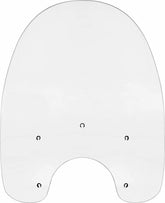 21" Windshield Standard Replacement Plastic, Clear - 86-17 Softail Windshield Memphis Shades Default Title
