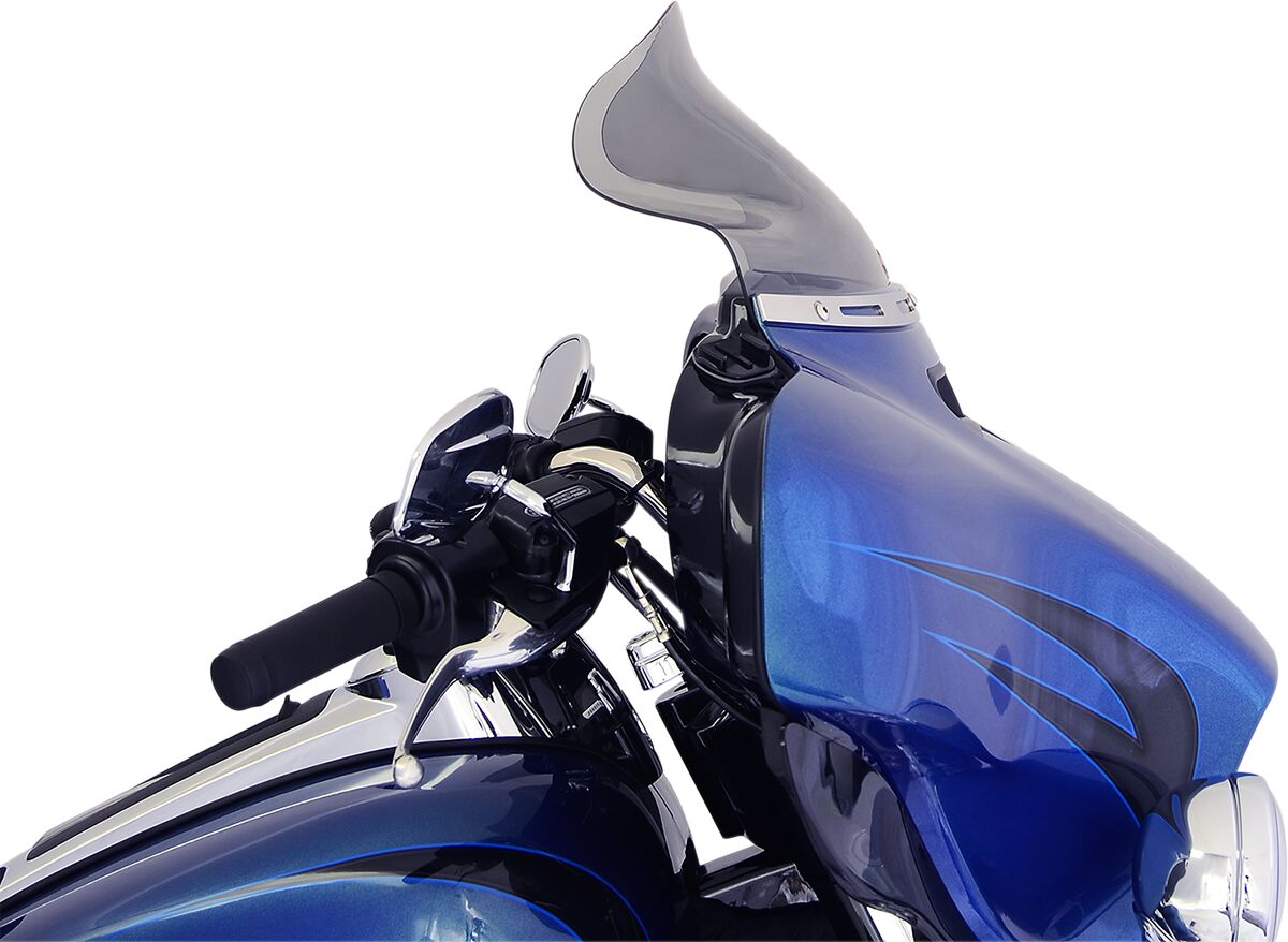 Klock Werks Flare Windshield 8.5" Tint Flh Windshield Oem Harley Type Klock Werks