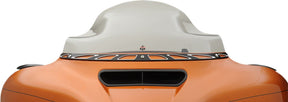 Klock Werks Flare Windshield 8.5" Tint Flh Windshield Oem Harley Type Klock Werks