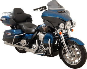 Klock Werks Flare Windshield 8.5" Dark Smoke Flh Windshield Oem Harley Type Klock Werks