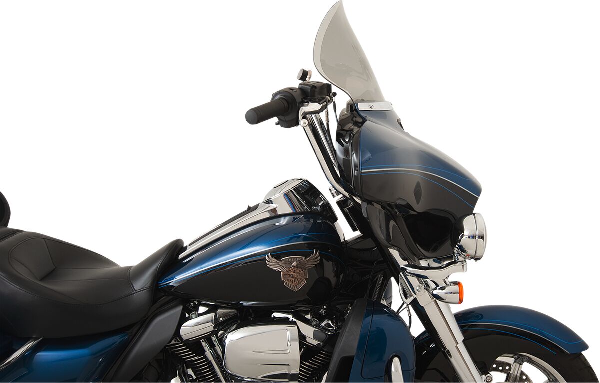 Klock Werks Flare Windshield 11.5" Tint Flh Windshield Oem Harley Type Klock Werks