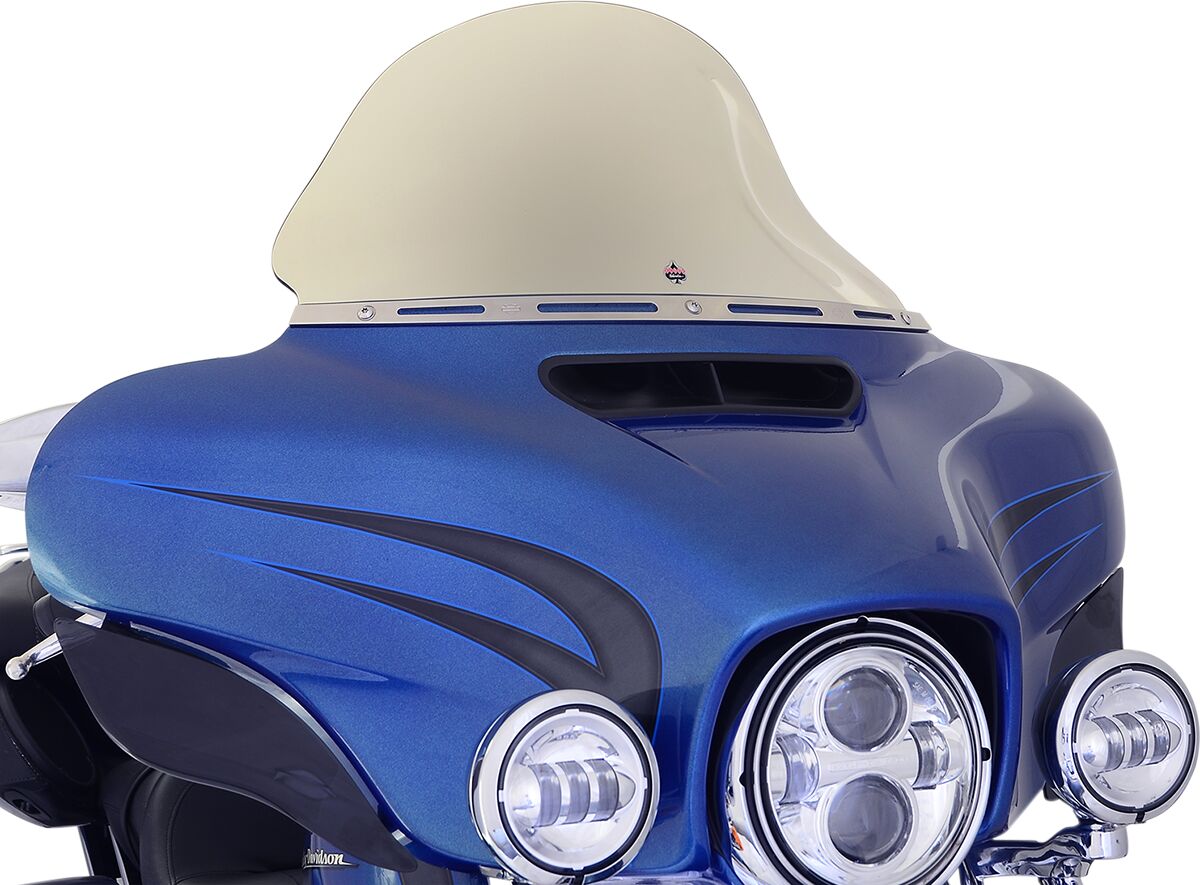 Klock Werks Flare Windshield 11.5" Tint Flh Windshield Oem Harley Type Klock Werks