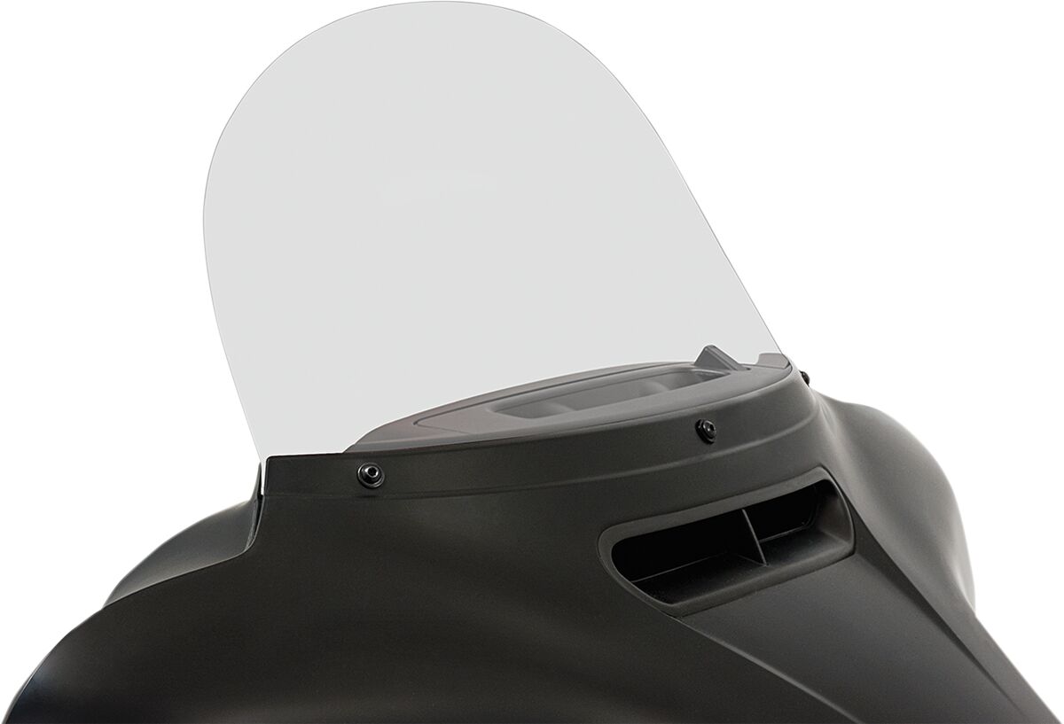 Memphis Shades Hd 12" Standard Windshield, Clear - 14-23 Touring Windshield Oem Harley Type Memphis Shades