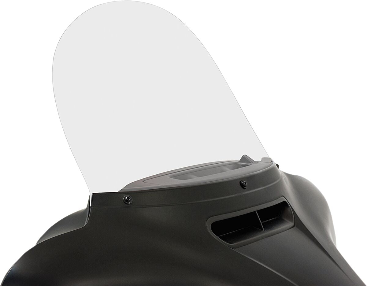 Memphis Shades Hd 15" Standard Windshield, Clear - 14-23 Touring Windshield Oem Harley Type Memphis Shades