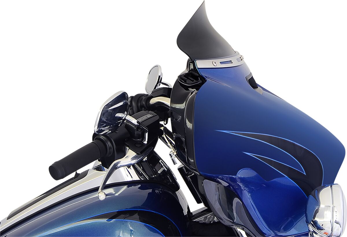 Klock Werks Windshield Flare 5" Flh Black Windshield Oem Harley Type Klock Werks