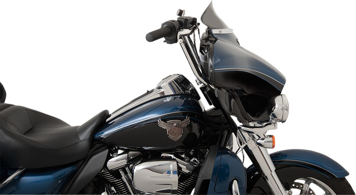 Klock Werks Windshield Flare 5" Flh Black Windshield Oem Harley Type Klock Werks