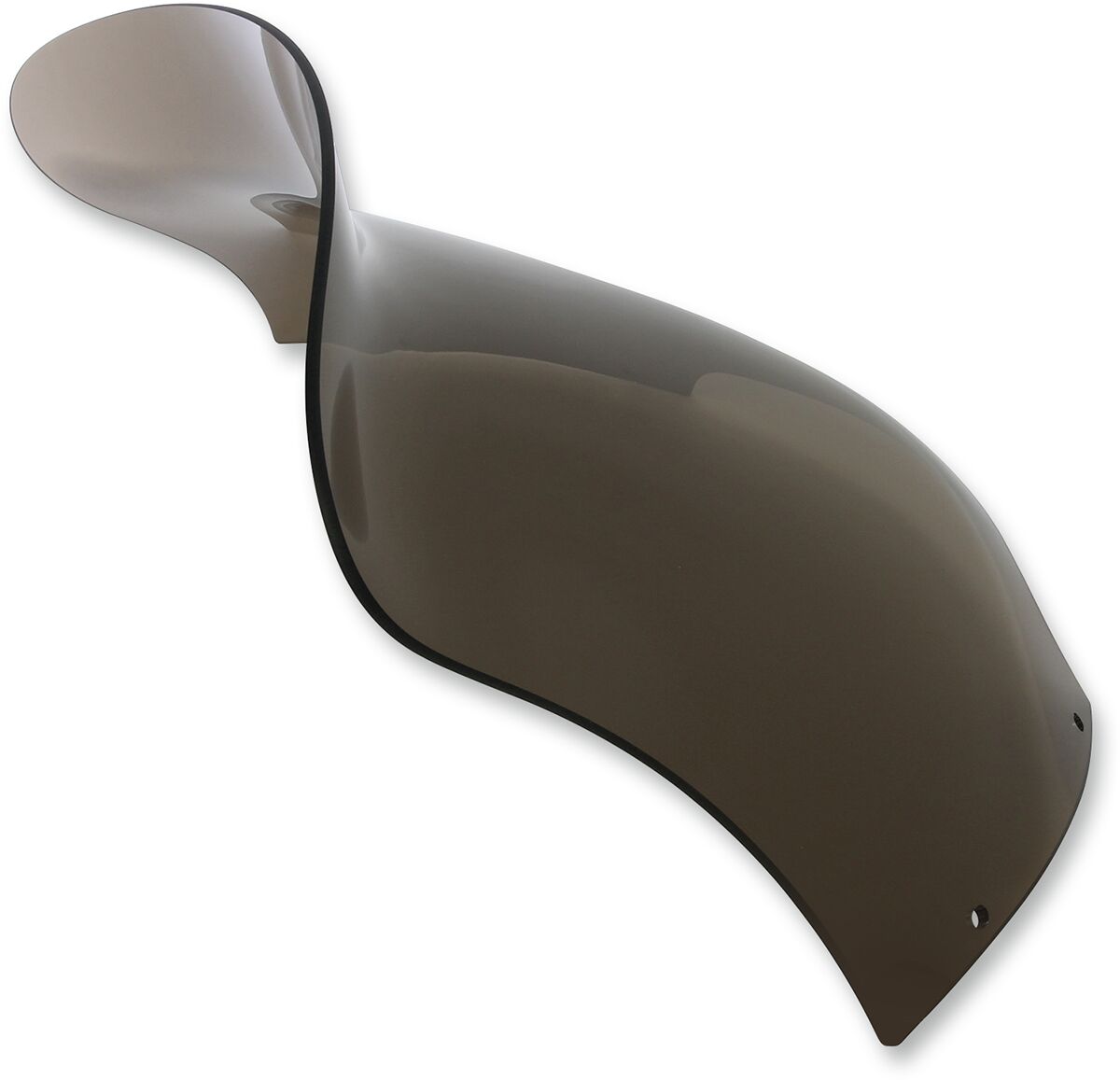Memphis Shades Hd 10" Spoiler Windshield, Black Smoke - 15-23 Touring Windshield Oem Harley Type Memphis Shades
