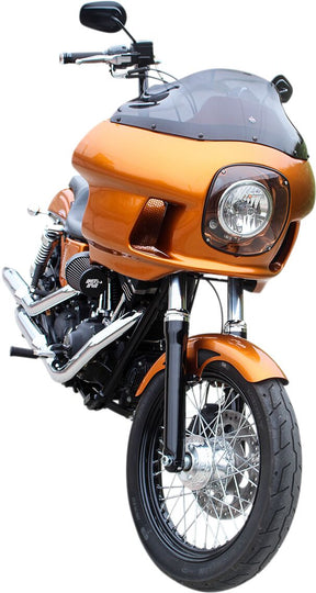 Klock Werks 9" Flare® Windshield, Dark Smoke - FXRP style fairings Windshield Oem Harley Type Klock Werks