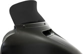 Memphis Shades Hd 6.5" Spoiler Windshield, Dark Black Smoke - 14-23 Touring Windshield Oem Harley Type Memphis Shades