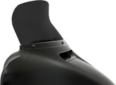 Memphis Shades Hd 8.5" Spoiler Windshield, Dark Black Smoke - 14-23 Touring Windshield Oem Harley Type Memphis Shades