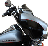 Klock Werks Windshield Flare Super Low 4" Flh Black Windshield Oem Harley Type Klock Werks