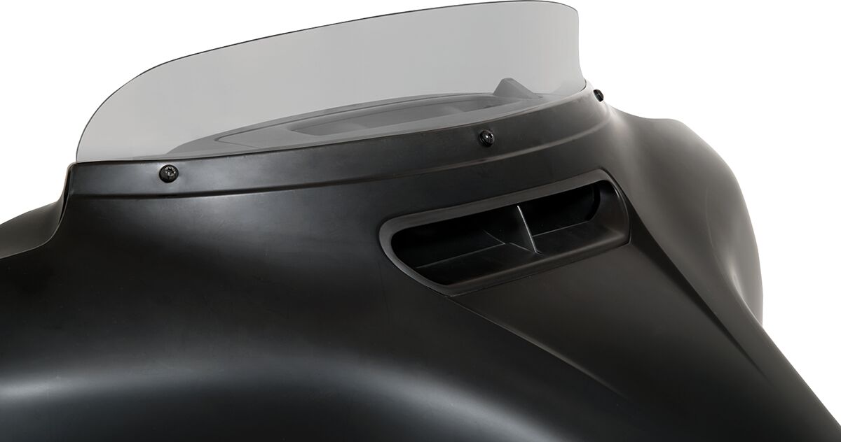 Memphis Shades Hd 3" Spoiler Windshield, Ghost - 14-23 Touring Windshield Oem Harley Type Memphis Shades