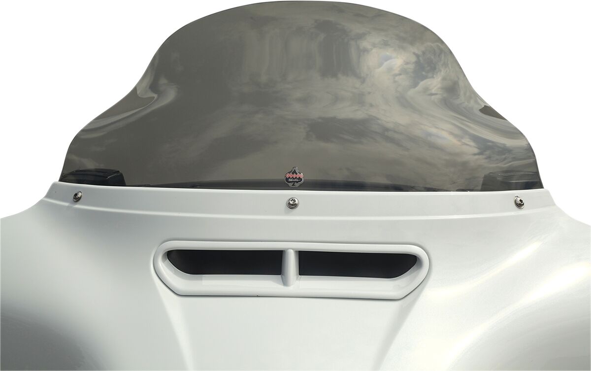 Klock Werks Windshield Flare Tall 10.5" Flh Smoke Windshield Oem Harley Type Klock Werks