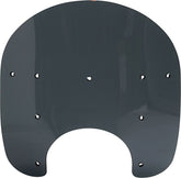 Memphis Shades Hd 15" Windshield Replacement plastic, Dark Black Smoke - Touring Road King Windshield Oem Harley Type Memphis Shades