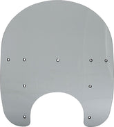 17" Windshield Replacement plastic, Black Smoke - Touring Road King Windshield Memphis Shades Default Title
