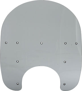 Memphis Shades Hd 17" Windshield Replacement plastic, Black Smoke - Touring Road King Windshield Oem Harley Type Memphis Shades
