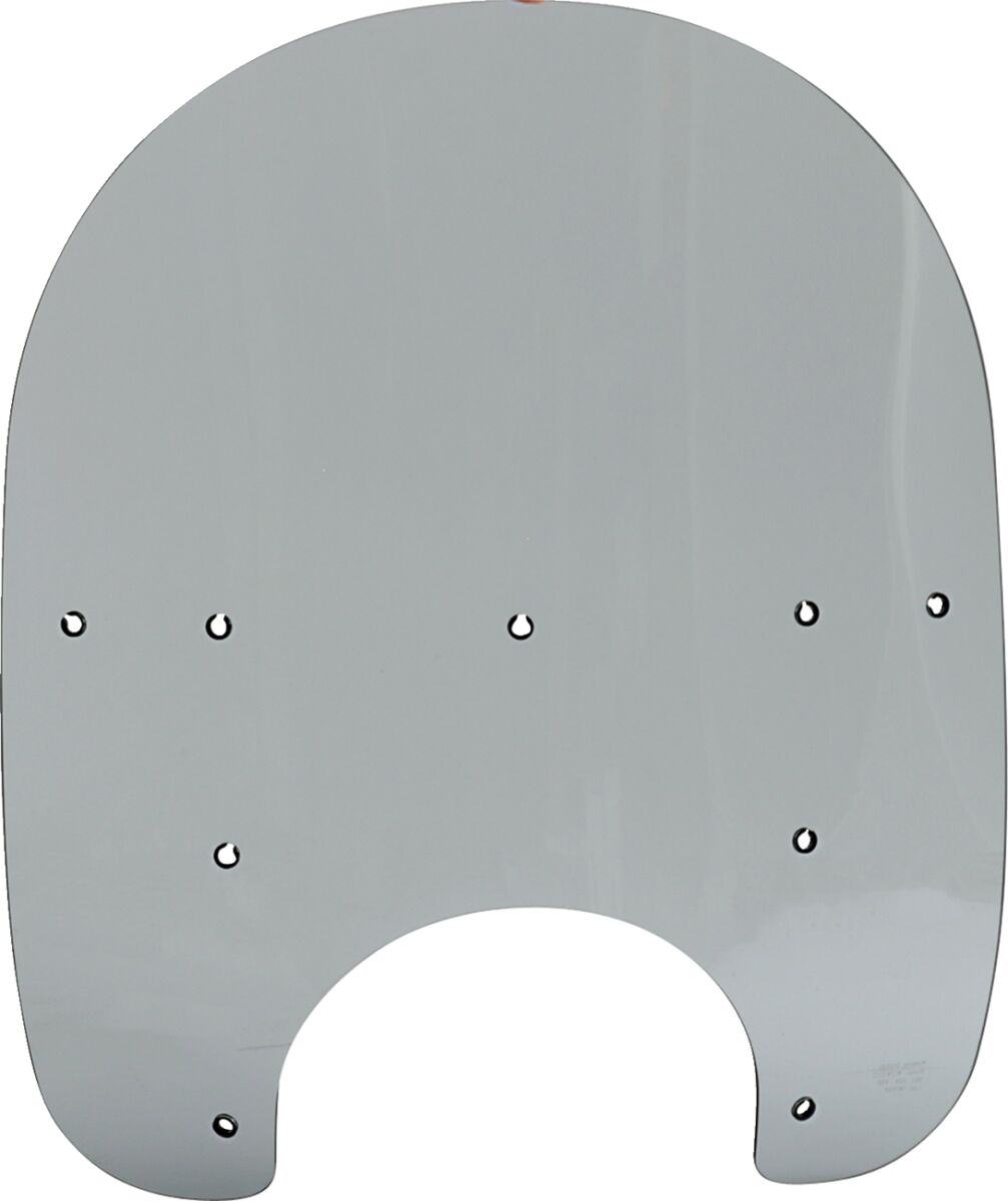 Memphis Shades Hd 19" Windshield Replacement plastic, Black Smoke - Touring Road King Windshield Oem Harley Type Memphis Shades