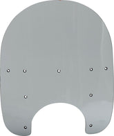 Memphis Shades Hd 19" Windshield Replacement plastic, Black Smoke - Touring Road King Windshield Oem Harley Type Memphis Shades