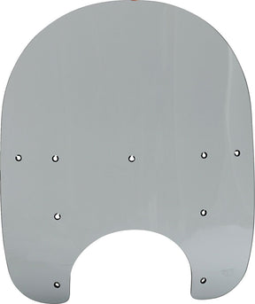 Memphis Shades Hd 19" Windshield Replacement plastic, Black Smoke - Touring Road King Windshield Oem Harley Type Memphis Shades