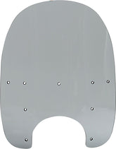 Memphis Shades Hd 21" Windshield Replacement plastic, Black Smoke - Touring Road King Windshield Oem Harley Type Memphis Shades