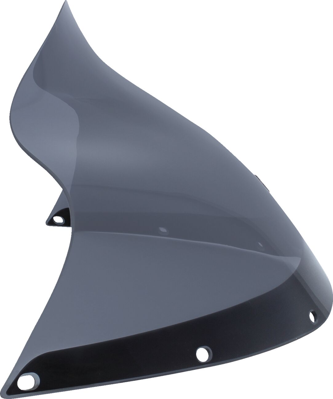 Klock Werks 12" Flare® Windshield, Dark Smoke - FXRP/FXRT/FXRD style fairings Windshield Oem Harley Type Klock Werks