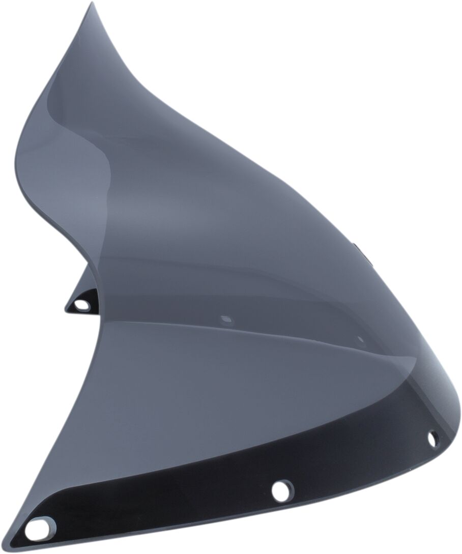 Klock Werks 12" Flare® Windshield, Dark Smoke - FXRP/FXRT/FXRD style fairings Windshield Oem Harley Type Klock Werks
