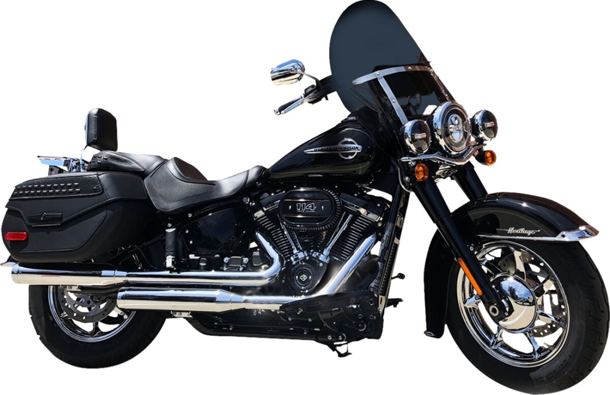 Klock Werks Windshield B Brd 20" Ds Windshield Oem Harley Type Klock Werks