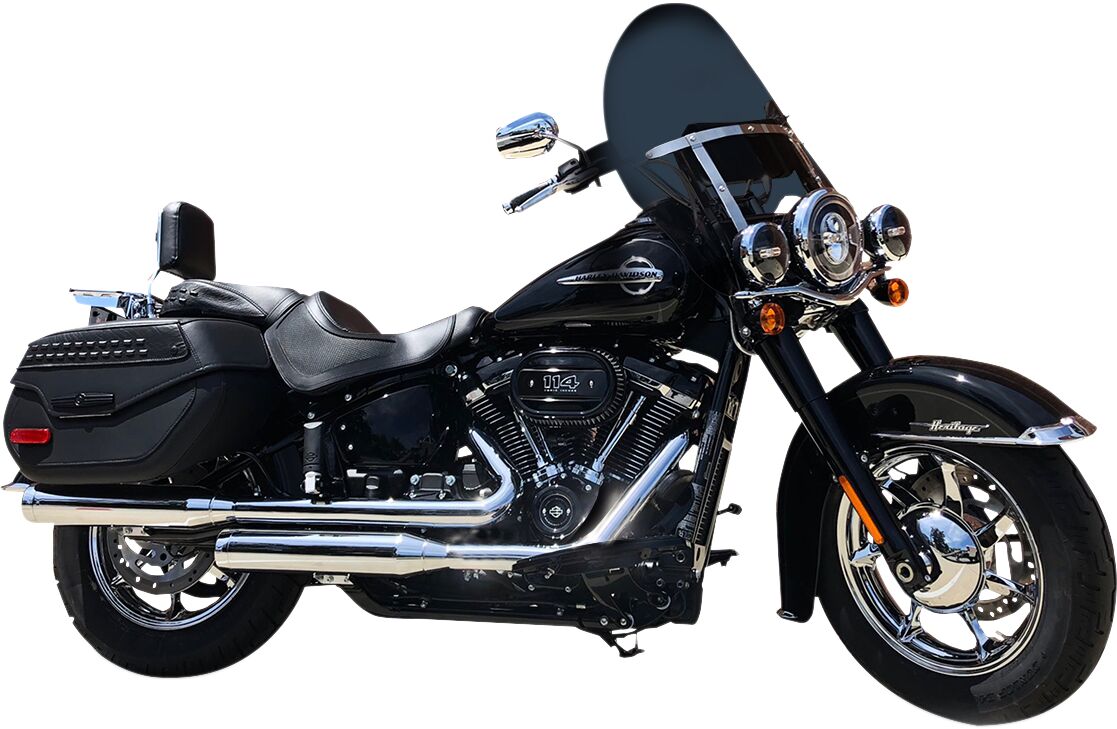 Klock Werks Windshield B Brd 20" Ds Windshield Oem Harley Type Klock Werks